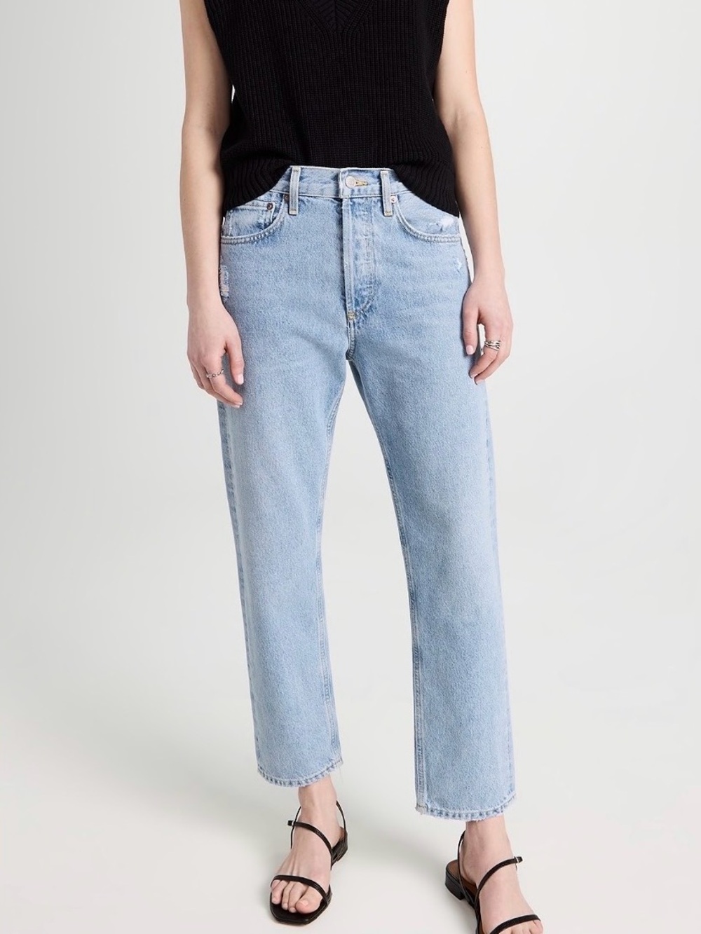 Agolde Parker High-Rise Straight Jeans - Swapmeet women’s 23 waist